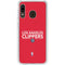 NBA Los Angeles Clippers Standard Red Galaxy A20 Clear Case